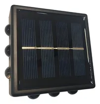 Comprar Luz Led Para Pared \u002F Jardin Con Panel Solar Seisa Led-12dww