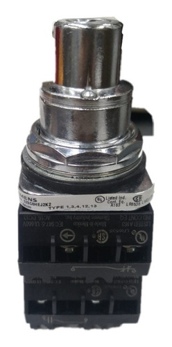 Selector Siemens 4 Posiciones, 2n.a+2n.c. 30.5mm 52sc6hej2k2