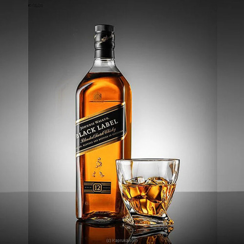 Paquete 6 Piezas Whisky Johnnie Walker Black Label 750ml