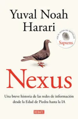 Nexus  De Yuval Noah Harari Tapa Blanda