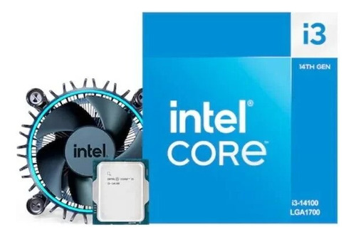 Procesador Core I3 14100 Lga 1700  