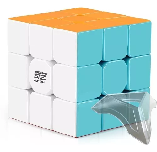 Cubo Mágico Profissional 3x3x3 Qiyi Warrior S Stickerless