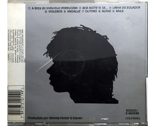 Imagem 2 de 4 de Cd Djavan Coisa De Acender