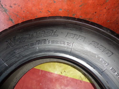 Llanta 700 16 Lt Bridgestone Limpia V.steel Rib230 Mf 207 (Usado)