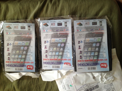 Imagen 3 de 3 de Estuche Anti Radiacion Celular iPhone Samsung LG Huawei Sony