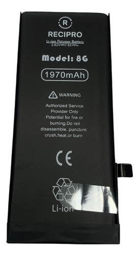 Reposição De Bateria Original P/ Iphone 8 Recipro Saúde 100%