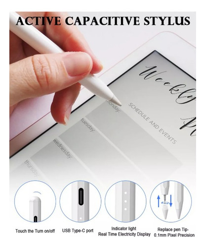 Lapiz Stylus Pen Para Tablet / Celular Ios Y Android