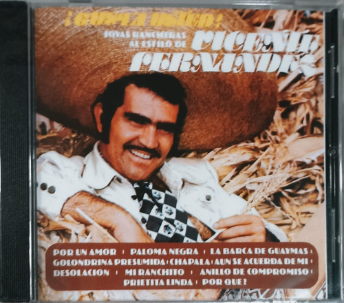 Vicente Fernandez - Joyas Rancheras Al Estilo - Disco Cd