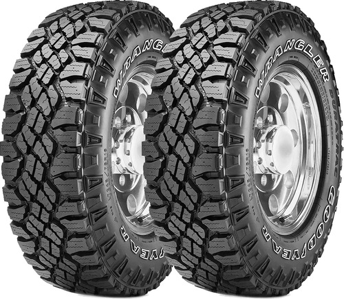 Kit de 2 llantas Goodyear WRANGLER DURATRAC 315/70R17 121/118 Q