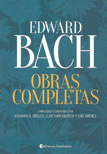 Libro Edward Bach Obras Completas