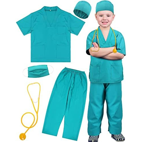 Disfraz De Doctor Niños, Conjunto De Disfraz De Doctor...