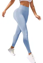 Comprar Calza Con Frunce Seamless Push Up Tiro Alto Shein Premium