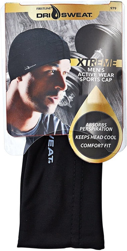 Dri Sweat Xtreme - Gorra Deportiva Para Hombre, Color Negro