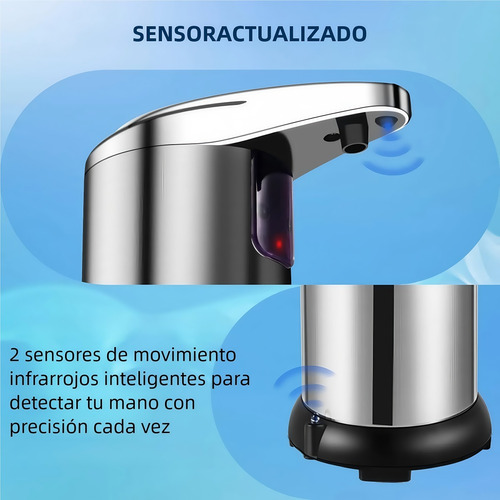 Dispensadores De Jabón Automático 3 Niveles Ajustables 280ml