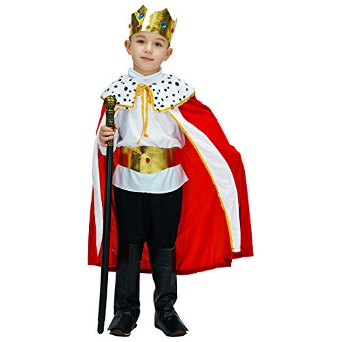 Disfraz De Rey O Príncipe Niños (7-9 Años)