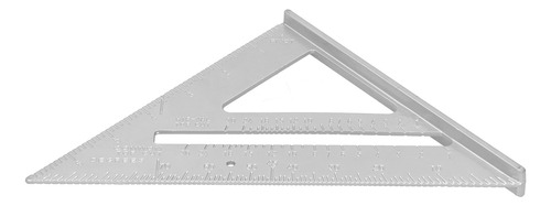 Regla De Medición De Aleación De Aluminio De 7 Pulgadas, Esc