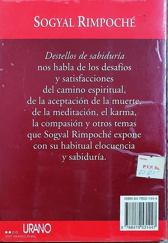 Destellos De Sabiduría Reflexiones Sobre La Vida Y La Muer.. | MercadoLibre Destellos De Sabiduría Reflexiones Sobre La Vida Y La Muer.. | MercadoLibre