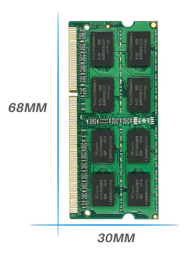 Memoria Ram Portátil 4gb Weimu Ddr3 Frecuencia 1600 Mhz Sodi