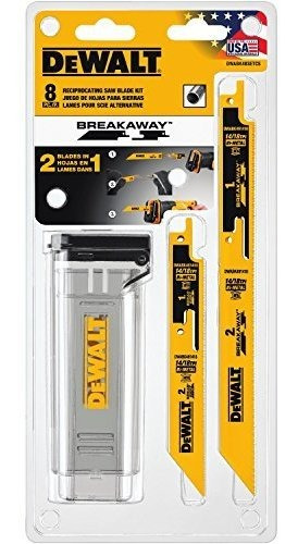 Dewalt Dwabk48setcs Breakaway Hojas De Sierra Reciprocas