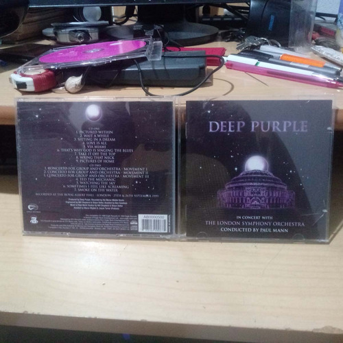 Imagem 5 de 5 de Cd(2) Deep Purple - The London Symphony Orchestra