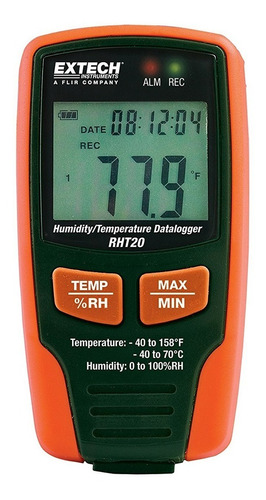 Extech Rht20 | Registrador De Datos De Humedad Y Temperatura
