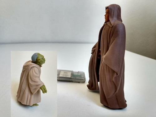 Figuras Star Wars Mace Windu Episodio 1, Yoda Saga Legends (Usado)