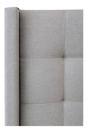 Cabecera King Size Dicasa Titan Quantum Gris