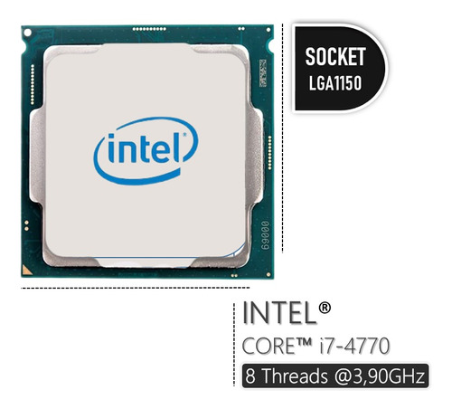 Intel® Core I7-4770, Socket 1150, 8m Cache, Up To 3.90 Ghz