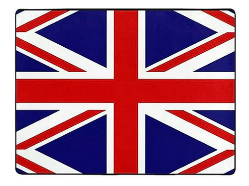 Alfombra Con Diseño De Bandera Del Reino Unido  63 X 45 Pul