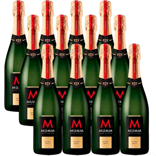 Champagne Mumm Cuvee Reserve Extra Brut 750ml  X12