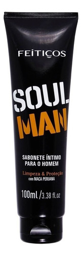 Sabonete Íntimo Masculino Soul Man - Equilibra Ph  Mentolado