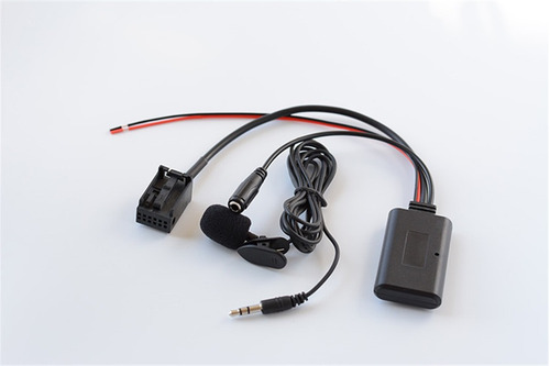 Kit De Manos Libres De Cable Auxiliar De Música Bluetooth Pa