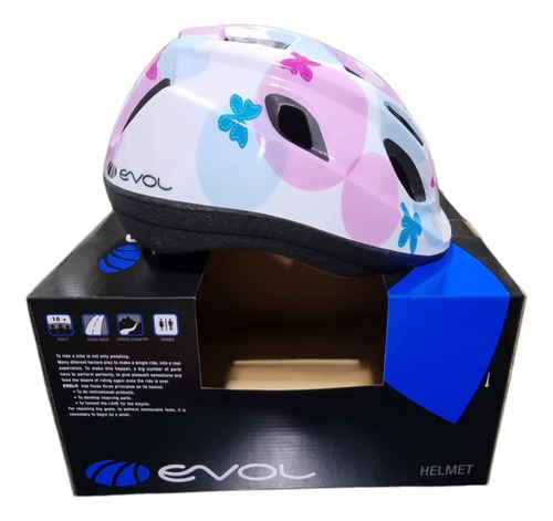 Casco De Ciclismo Para Niños Marca Evol