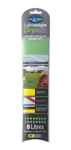 Imagem 2 de 2 de Saco Estanque Dry Sack Sea To Summit Impermeável 8 Litros