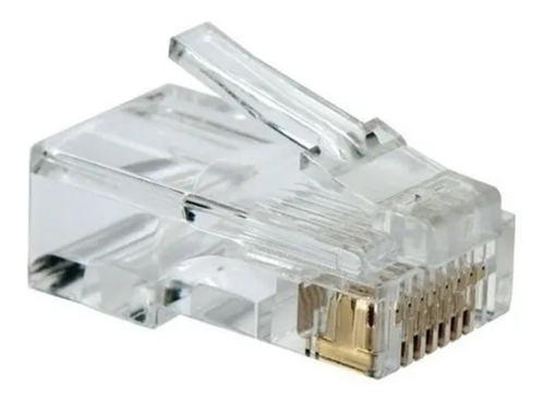 Conector Plug Rj45 Cat6 Paquete Con 50 Pz 