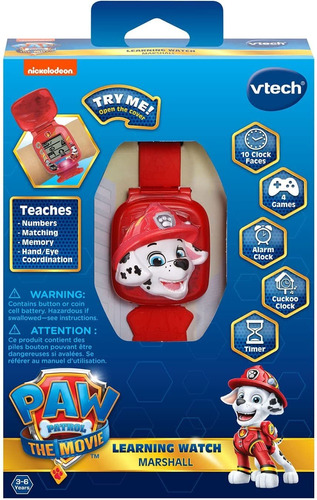 Reloj Marshall Paw Patrol Vtech - Mosca