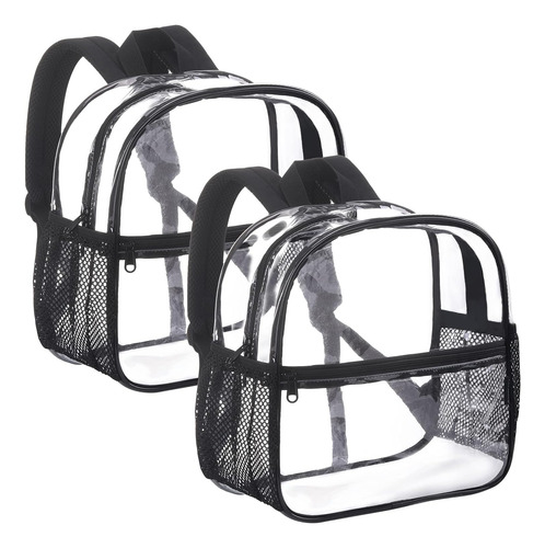 Mochila Transparente De 12 Pulgadas Transparente Prueba...