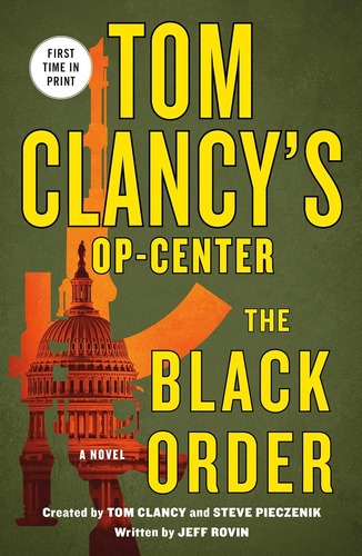 Libro Tom Clancys Op Center The Black Order En Ingles