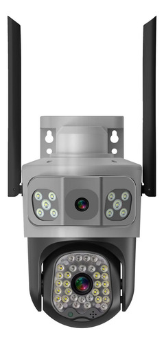 Âmera Wifi Full Hd Externa Prova D'água Lente Dupla Ip66 Or Inza