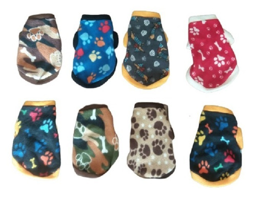 Capas De Polar Para Perro Y Gatos Talla 1 / Rrstore