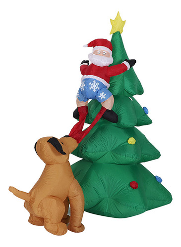 1.8 M Árbol De Navidad Hinchable Modelo Decoración Navideña