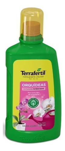 Terrafertil Fertilizante De Orquídeas Potenciado 330 Cc - Up