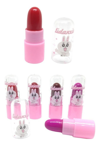 Labial Lapiz Mini X 10 Aroma Frutal Souvenir Spa Nena Cumple