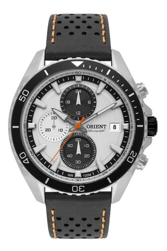 Relógio Orient Masculino Eternal Couro - Mbscc050 S1px