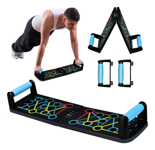 Tabla Push Up Flexiones Fitness Fit Ejercicios 