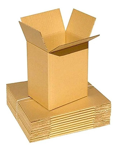 Caja De Carton Corrugado. 45x40x20 Pack De 10 Unidades
