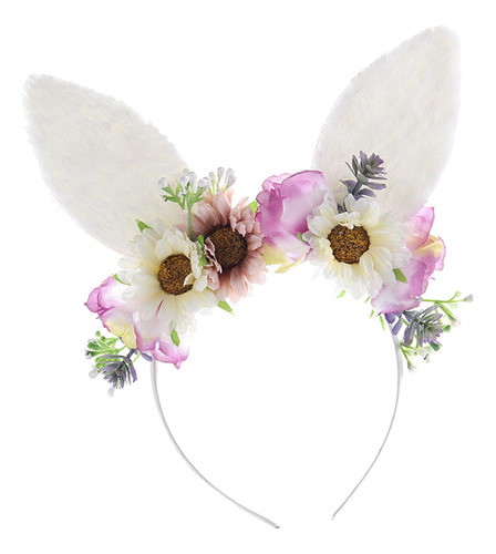Diadema Divertida Con Orejas De Gato Para Cumpleaños,