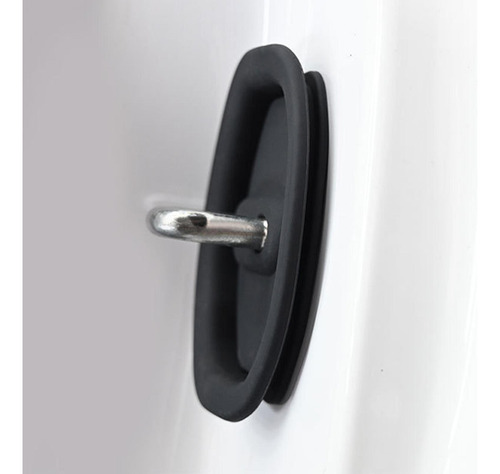 Protector De Cerradura De Puerta De Silicona Para Negro