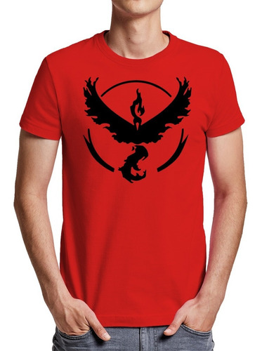 Polera Pokemon Go - Team Valor - Anime - Polo