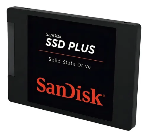 【新品未開封】SanDisk SSD 480GB Ssd Sandisk Plus 480gb Sata3 Vel. Leitura 535mbs Preto